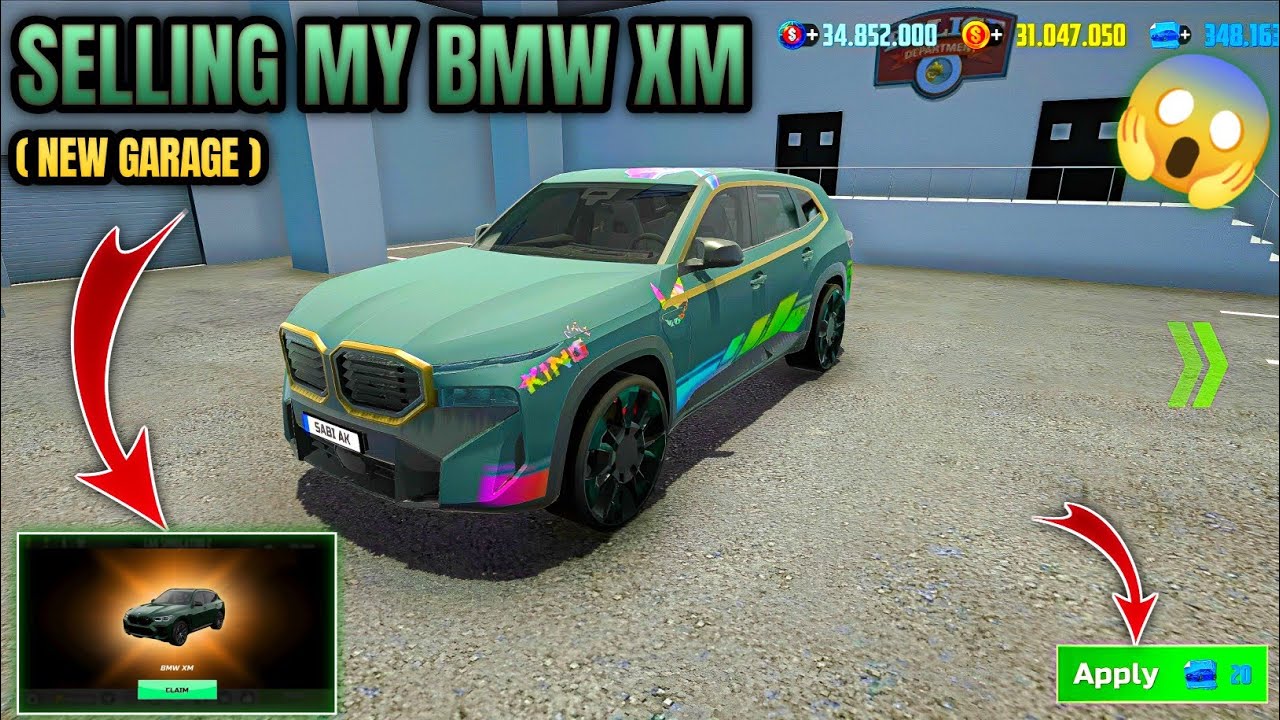 Car Simulator 2 - Selling my BMW XM 😱👀 | Car Sell | New Update Android Gameplay