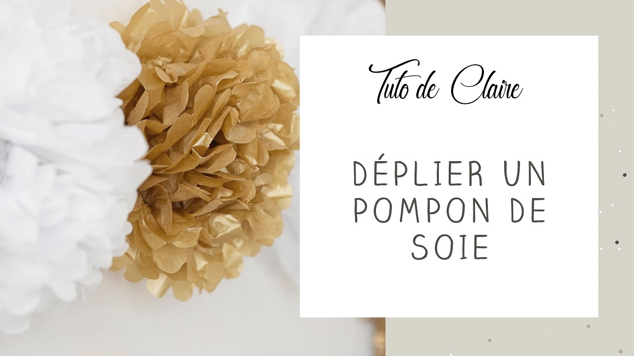 [Tuto] Comment monter un pompon en papier de soie - MyBBshowershop.com