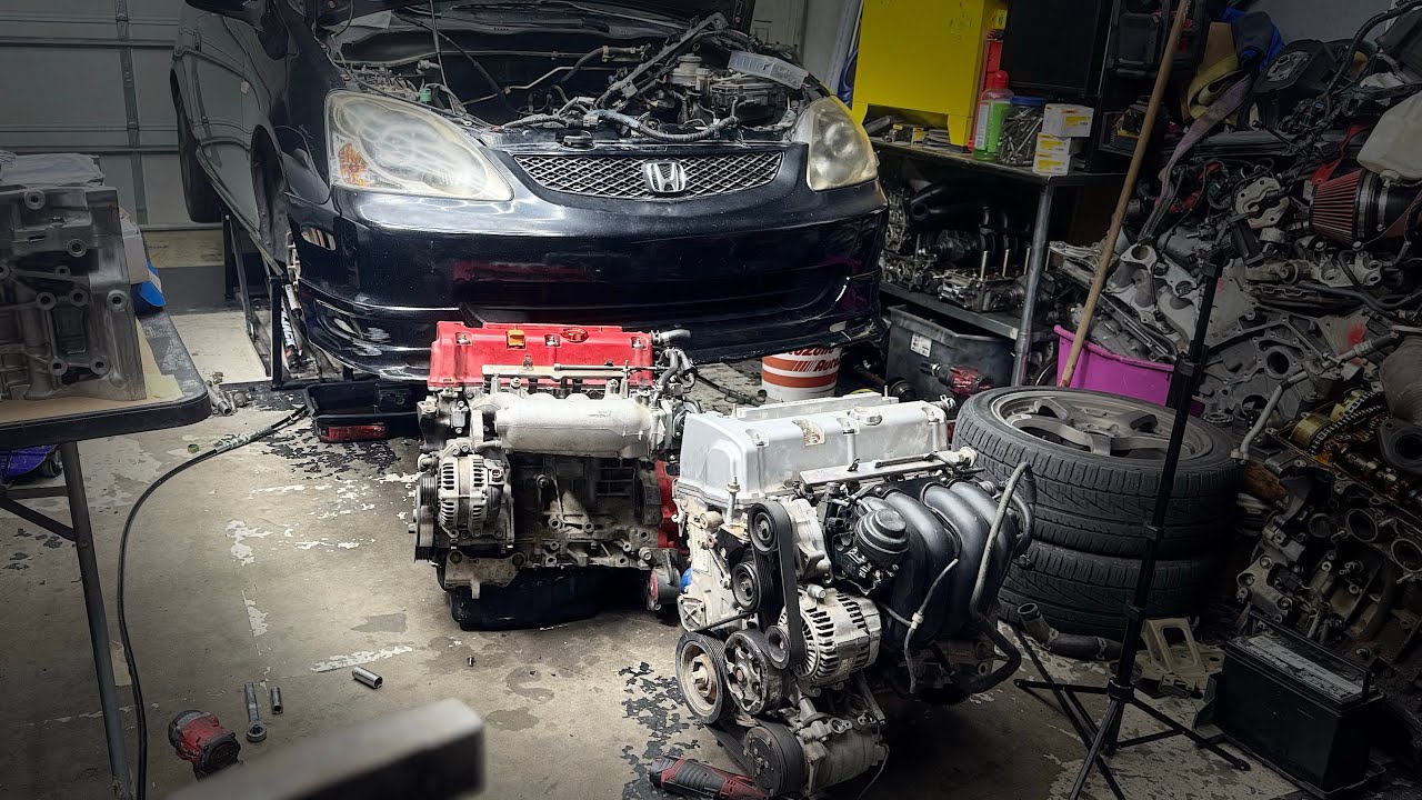 ASSEMBLING A K20 ENGINE (PART 3!!)