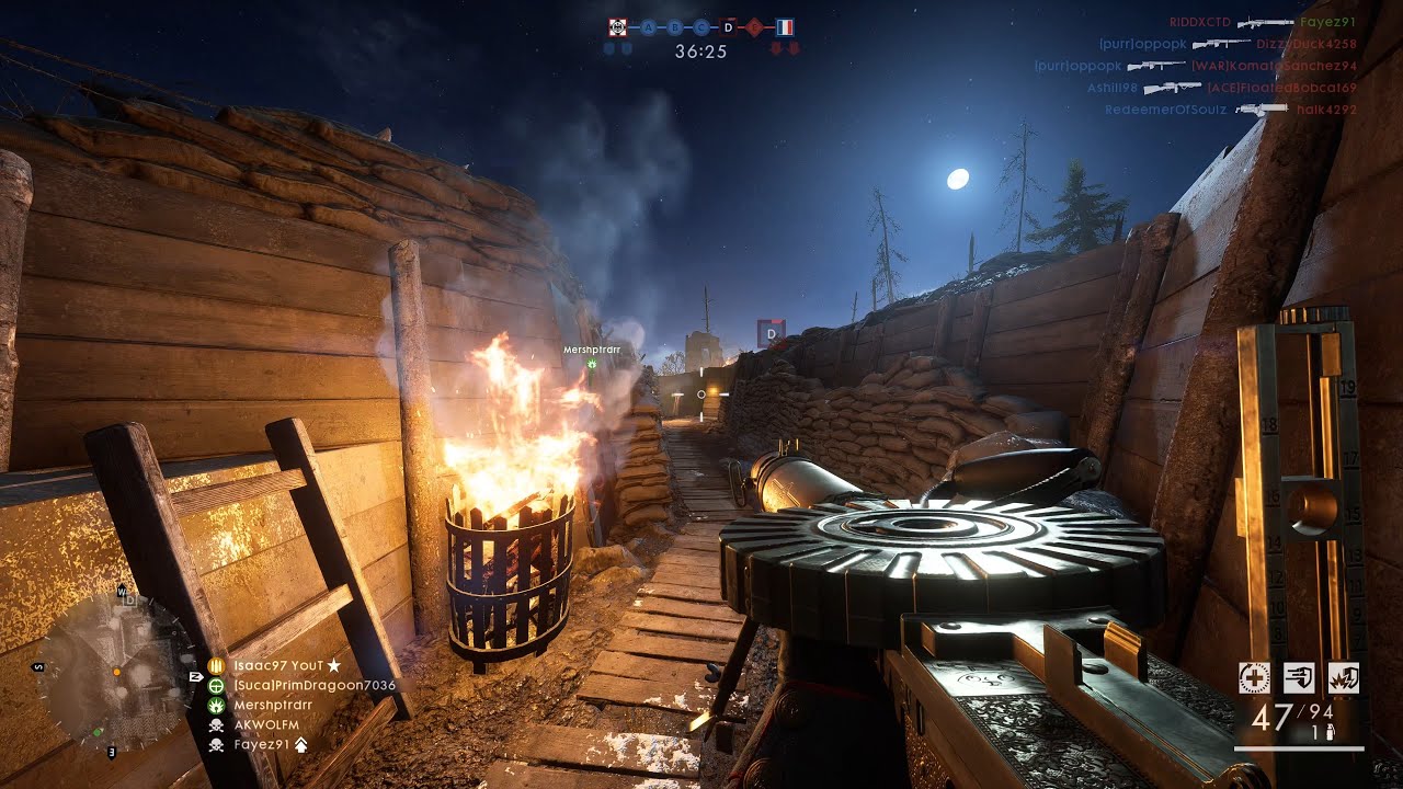 Battlefield 1: Frontlines gameplay (No Commentary)