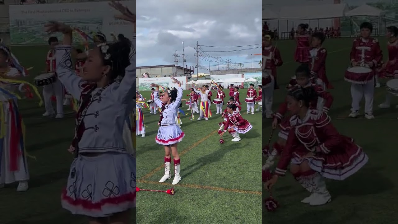 Inosloban Elem. School mini band exhibition at  @The Outlets Lima Estate 