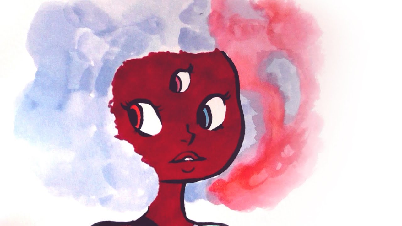 Cotton Candy Garnet Speedpaint - INK and COPIC
