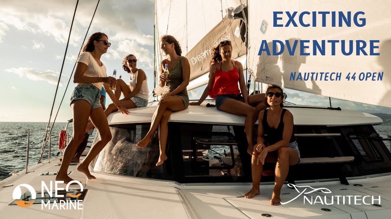 Go on an exciting adventure aboard a Nautitech 44 Open in the Caribbean