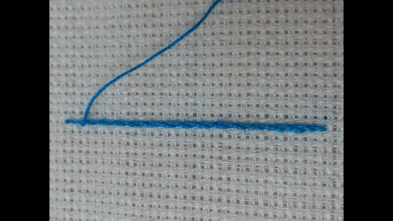Sap İşi Nasıl Yapılır (Hand Embroidery)