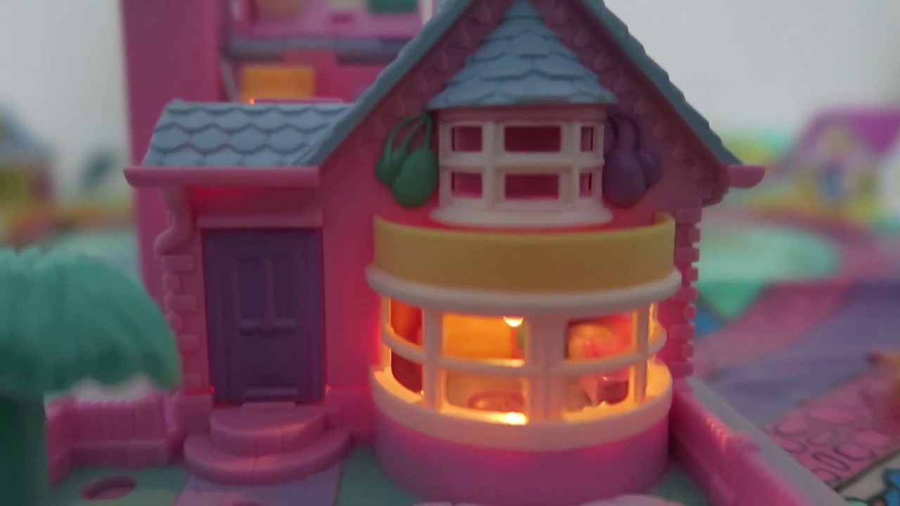 1993-Polly Pocket Bay Window House  Pollyville-aka Polly&lsquo;s Villa 100% Complete