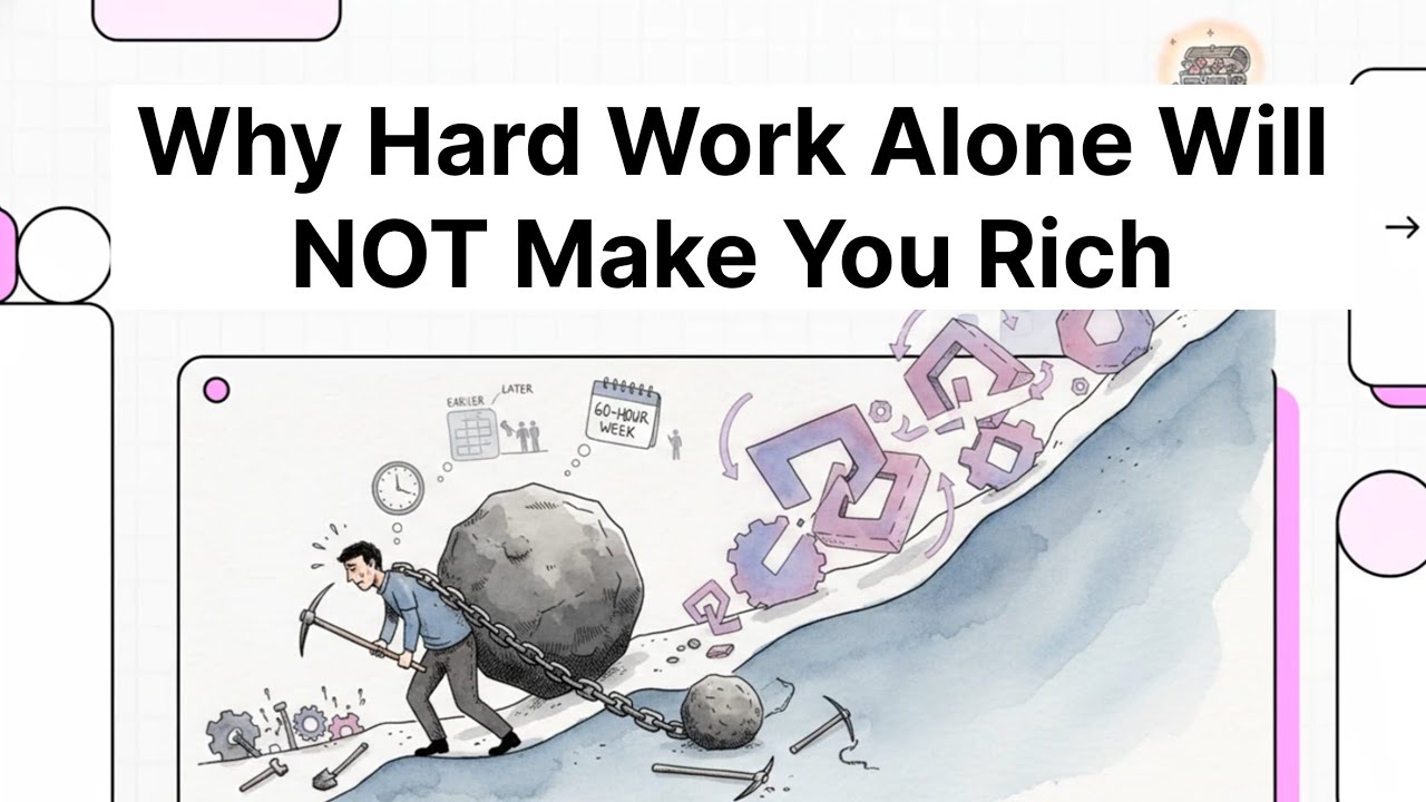 Why Hard Work Alone Will NOT Make You Rich !!!