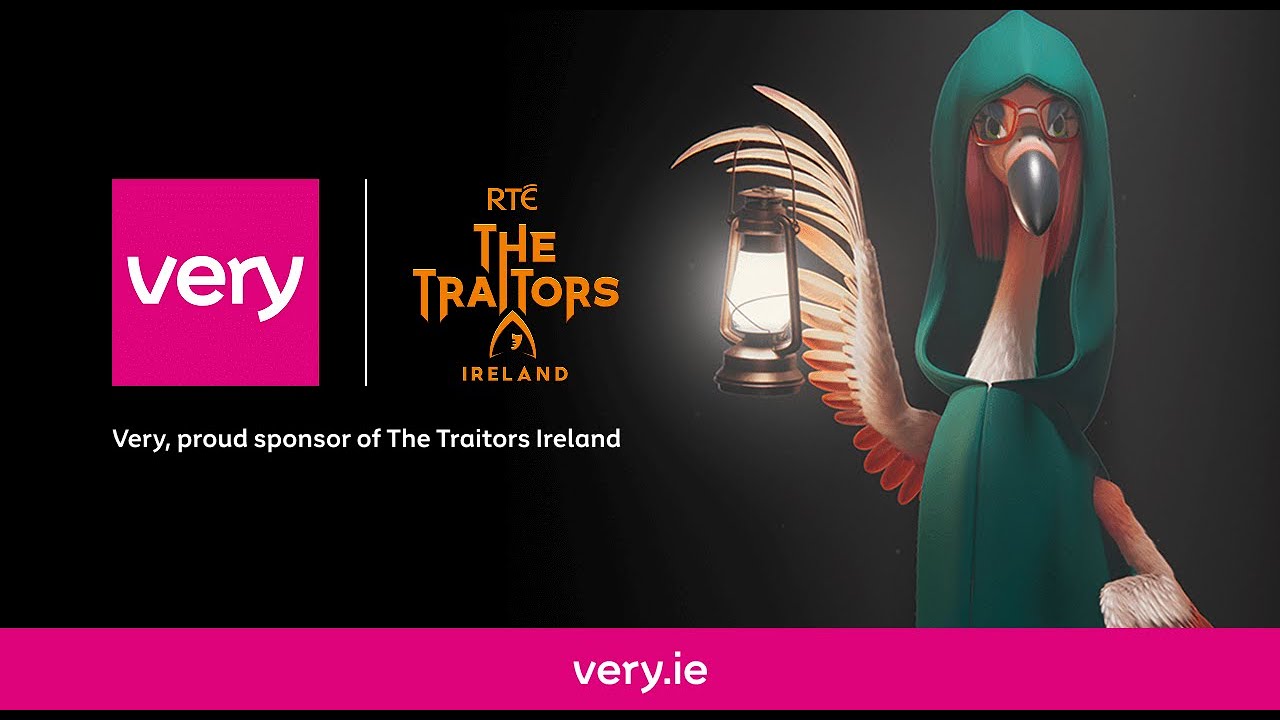 Very, proud sponsor of The Traitors Ireland.