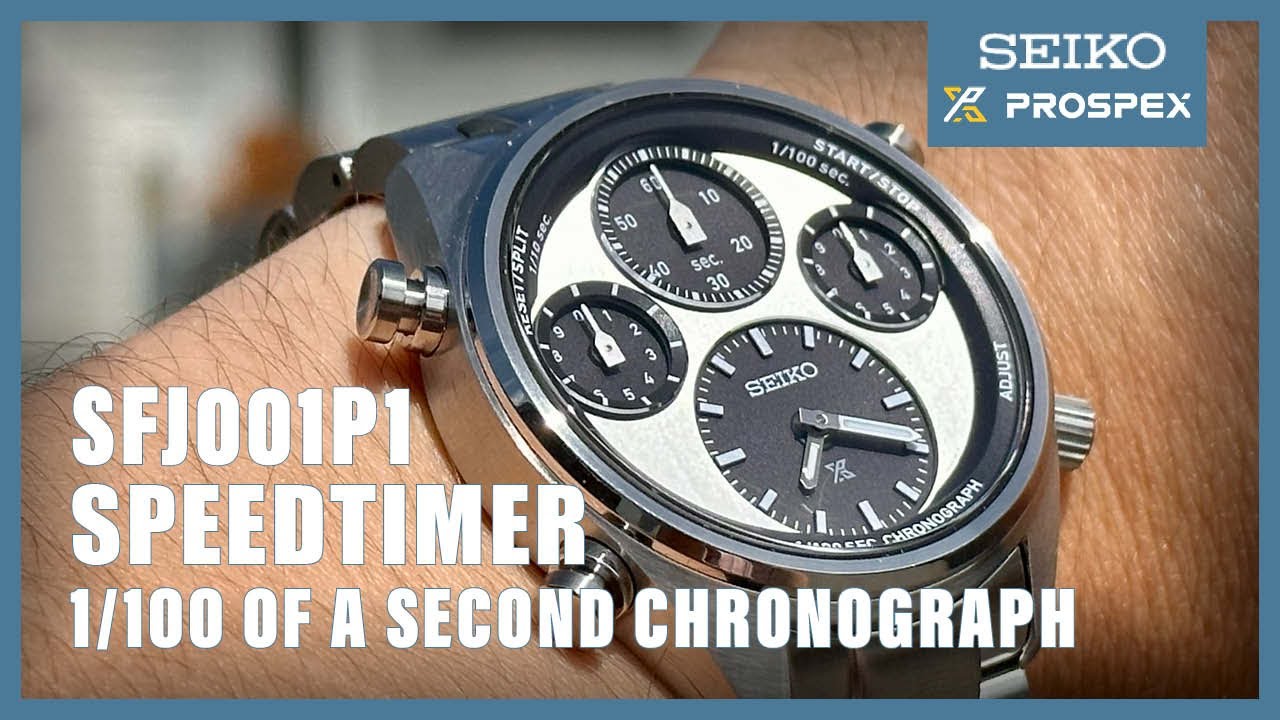 Unboxing The Seiko Prospex Speedtimer SFJ001P1