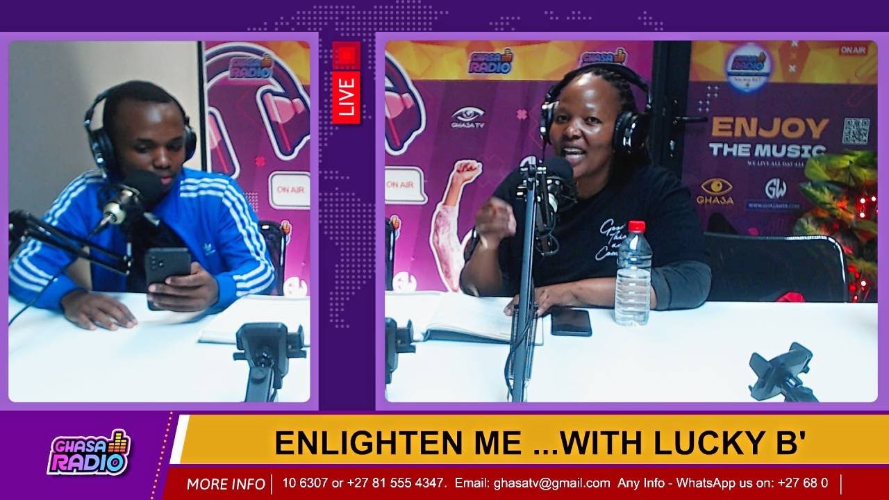 ENLIGHTEN ME ... WITH LUCKY BAPELA - (12-August-2025)