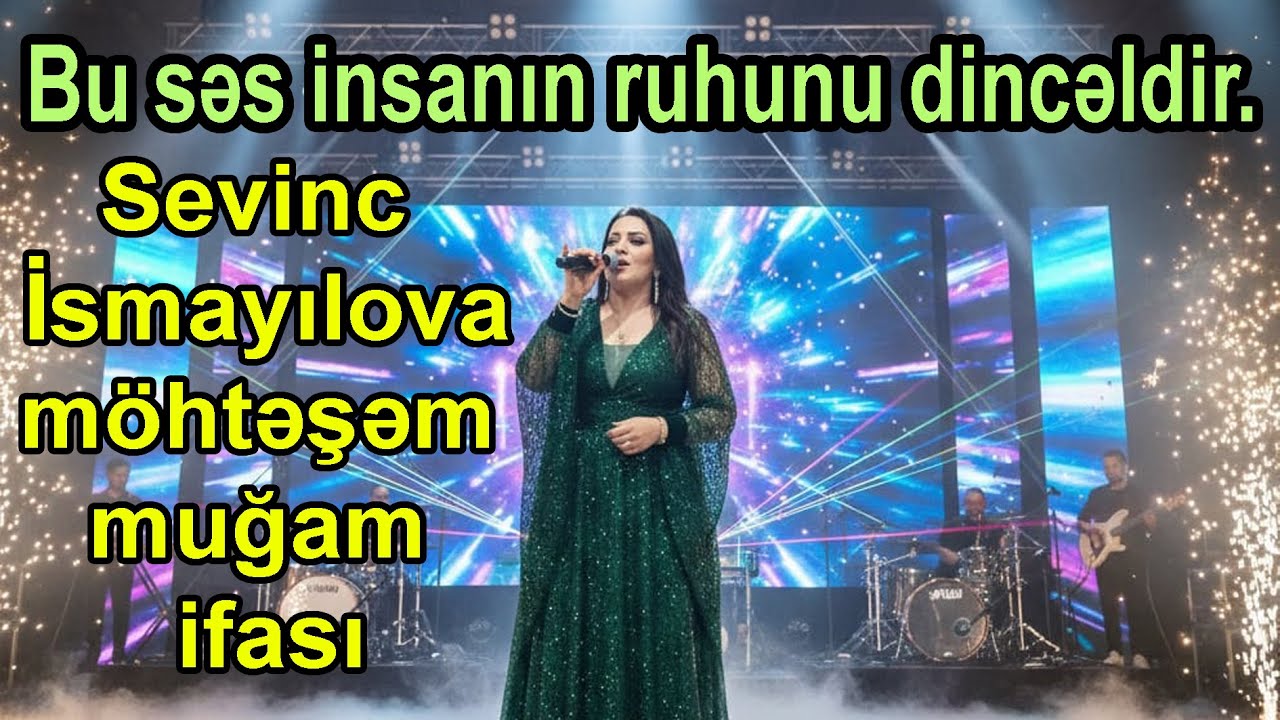 Sevinc İsmayılovanın bu ifası hər kəsi heyran etdi! Muğam belə oxunar"