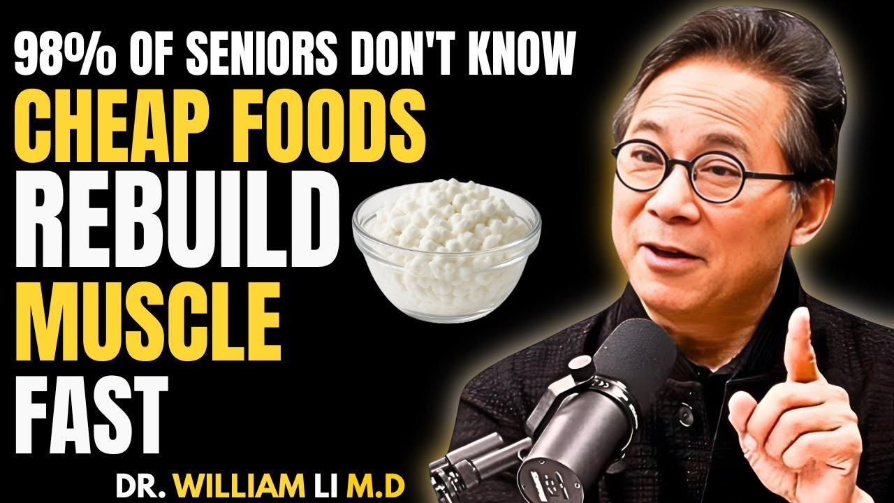 Over 60  Eat These 7 Cheap High Protein Foods to Build Muscle Fast  Dr  William Li
