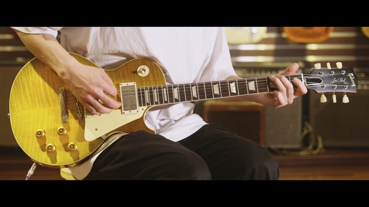 GIBSON CUSTOM SHOP Historic Collection 1959 Les Paul Standard Reissue Green Lemon VOS【S/N:93977】2023
