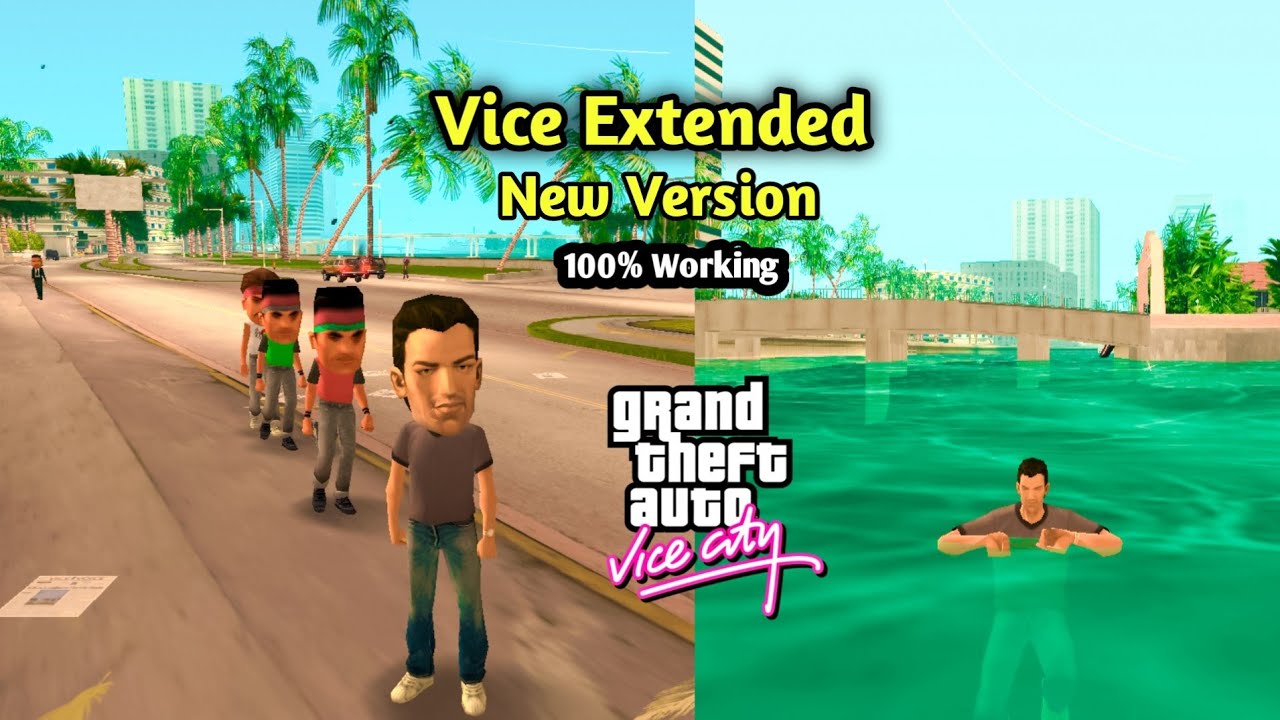 Vice Extended 3.0 _ How To Download And Install In GTA Vice City | New Version 💯 Working