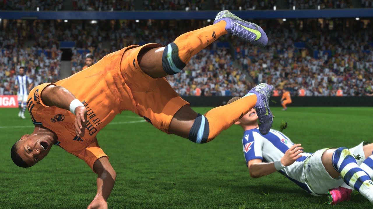 【FC25】nasty tackles and funny moments 34 #fc25