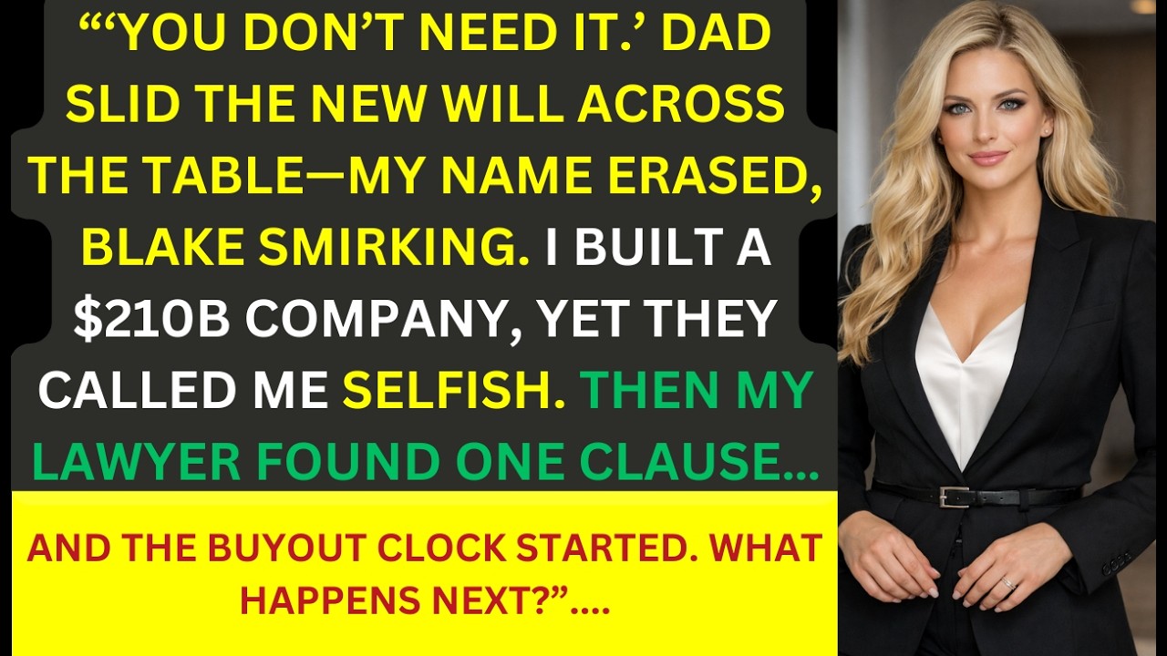 My Parents Changed Their Will After I Built a $210 Billion Company