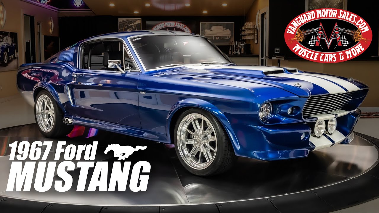 Ford Mustang Fastback 1967 года выпуска, рестомод, для продажи в Vanguard Motor Sales #2687