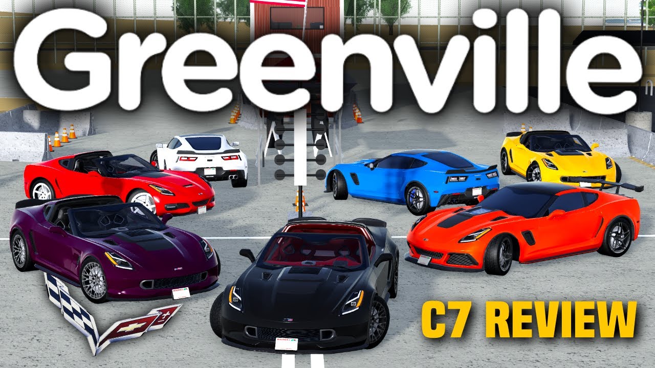 ПОЛНЫЙ ОБЗОР ремоделирования C7 CORVETTE в Гринвилле (все комплектации)! - Roblox