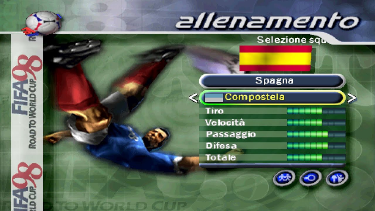 statistiche dei giocatori del compostela su fifa 98