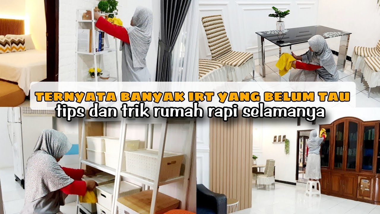 TERNYATA BANYAK YANG BELUM TAU⁉️INILAH TIPS DAN TRIK AGAR RUMAH SELALU RAPI DAN BERSIH LEBIH LAMA