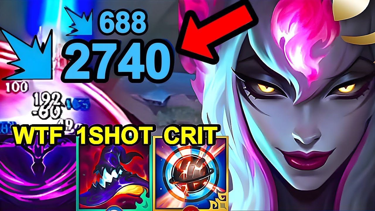 Wild Rift China Evelynn Jungle - 19KILL One Shot Carry Build Runes - Rabadon Broken OP item