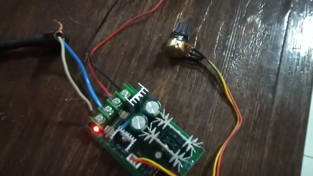 Controlador PWM para motores elétricos DC  20A até 60V