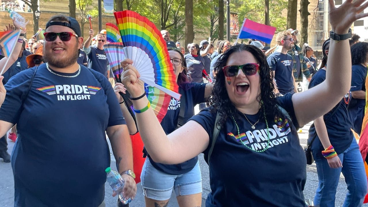 Thousands crowd Atlanta for annual Pride parade