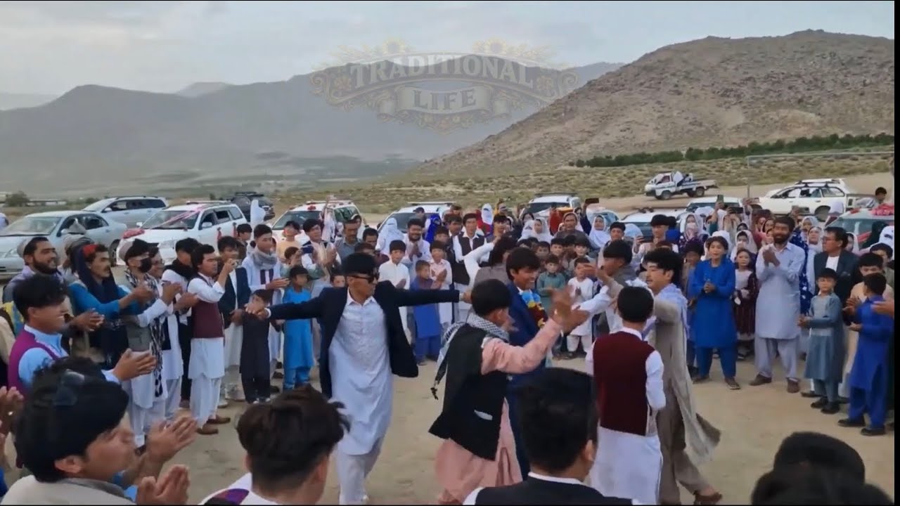 A wonderful day of traditional life in the village of Dah Morda Golzar Jaghori