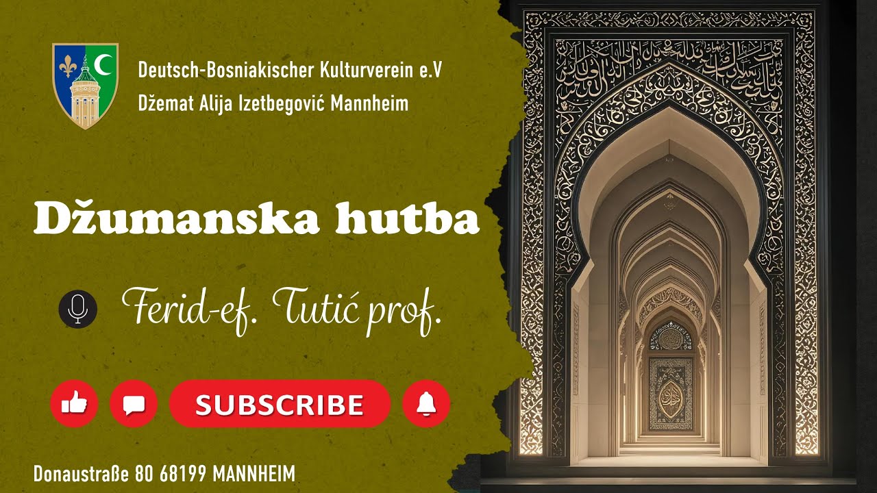 Dokaži svoju ljubav prema Allahu | Ferid-ef. Tutić prof.
