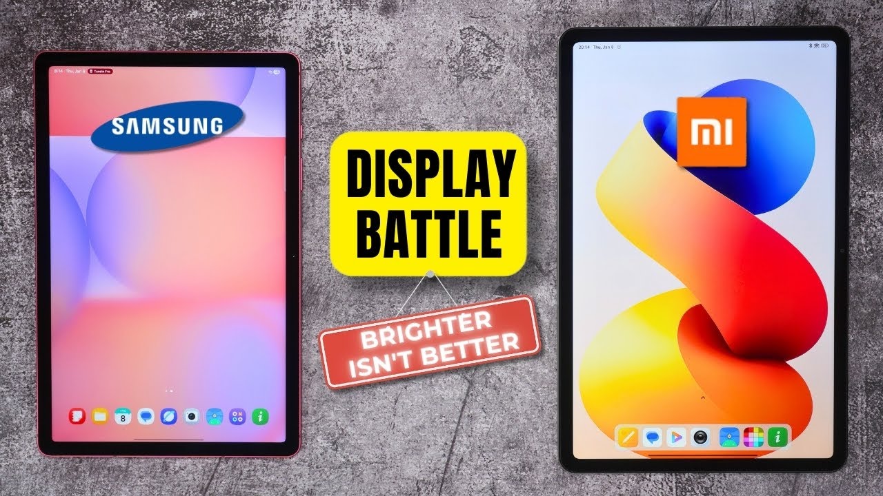 Samsung Galaxy Tab S10 Lite vs Xiaomi Redmi Pad 2 Pro | Display Battle!
