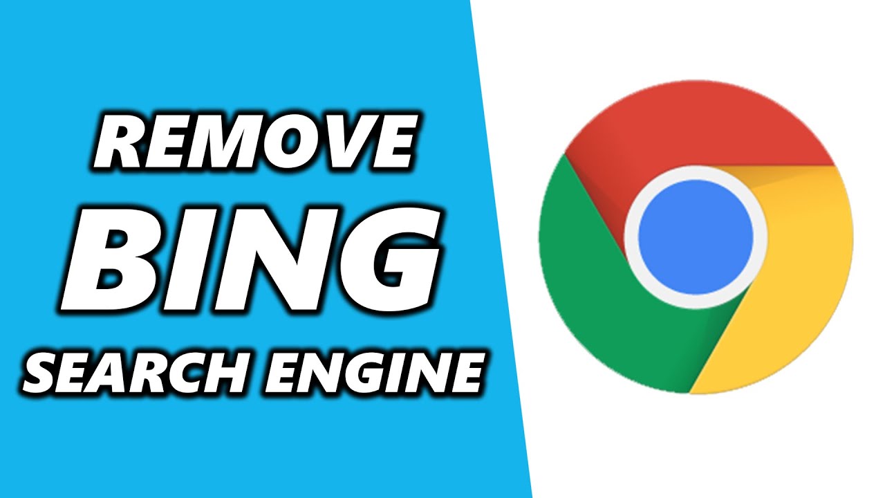 How to Fix Google Chrome Search Engine Changing to Bing (Remove Bing Search)