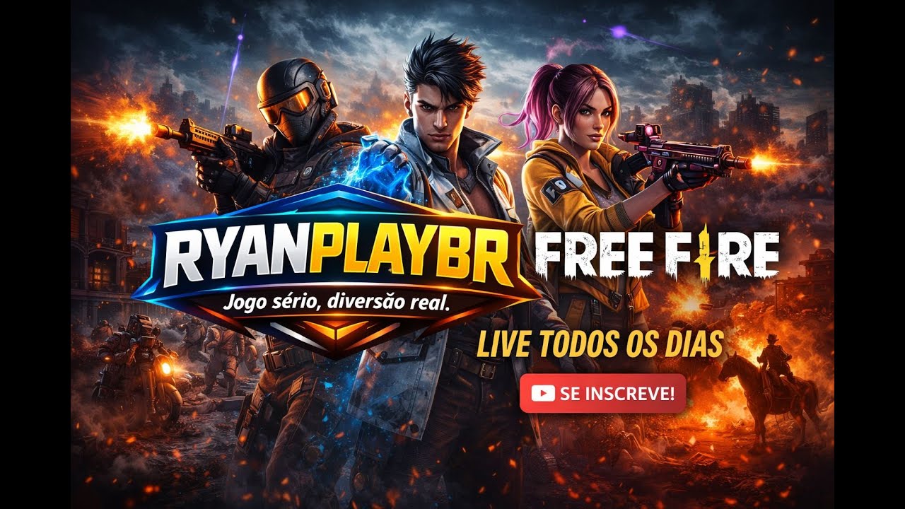 Jogando Free Fire com inscritos e salinhas