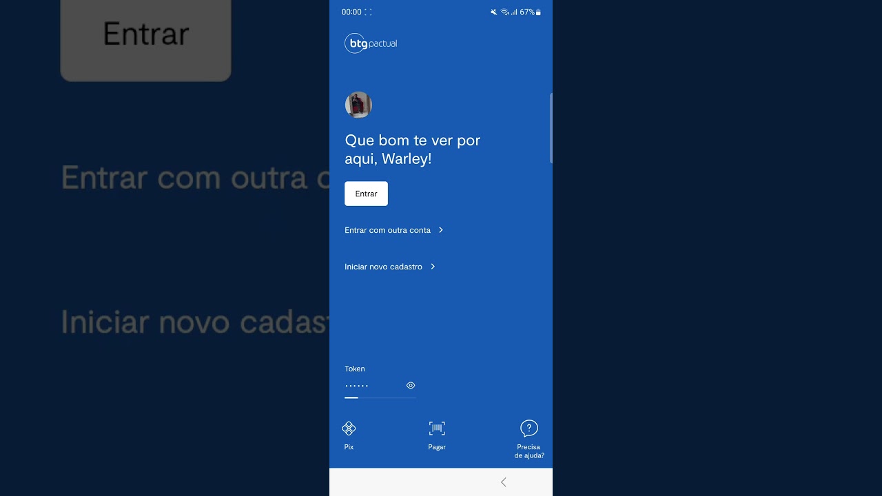 Encerramento da conta BTG Banking