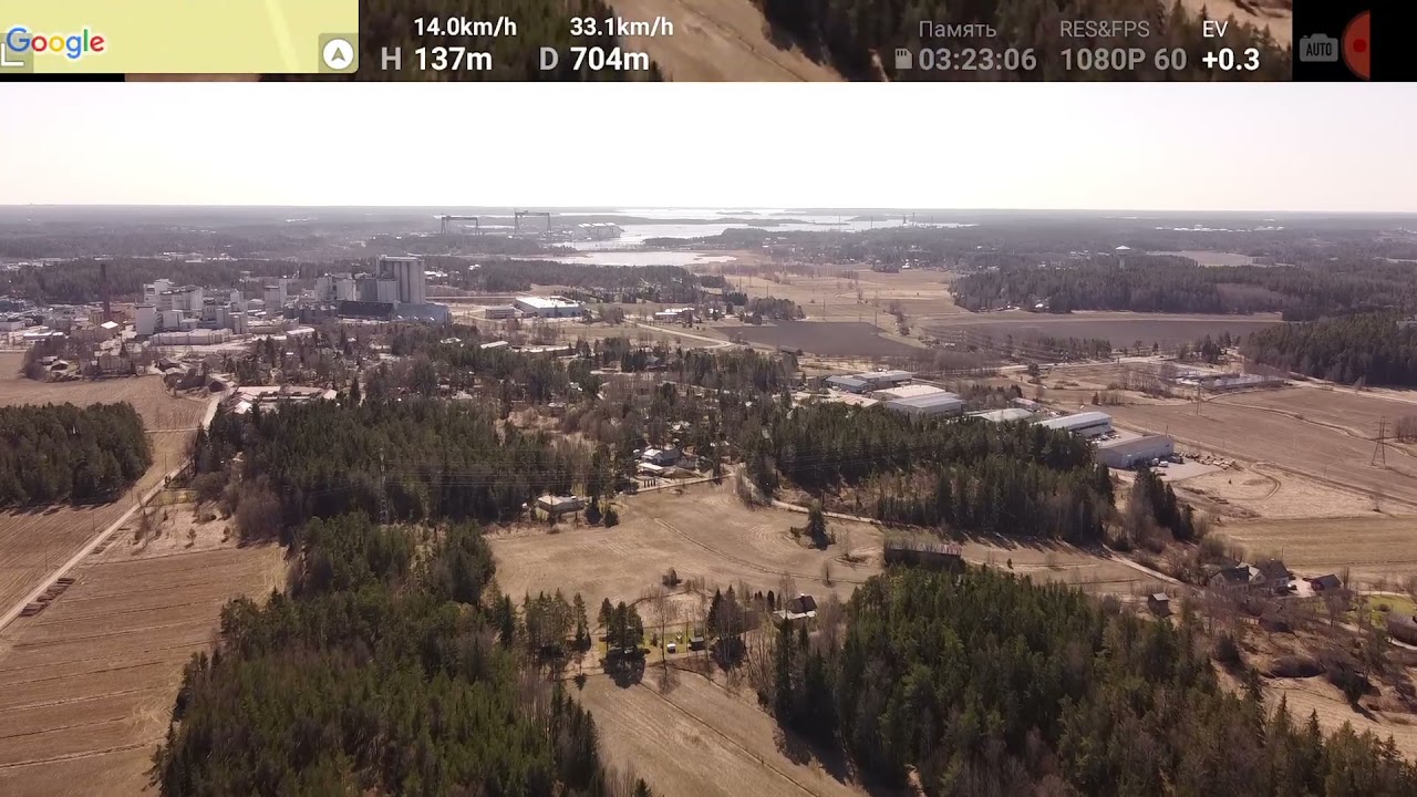 Dji mini Real range test