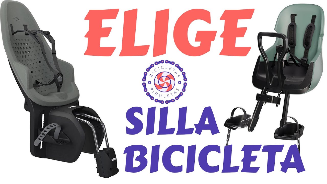 Elige silla de bicicleta para Bebé con estos consejos BICICLETAS Y PIRULETAS