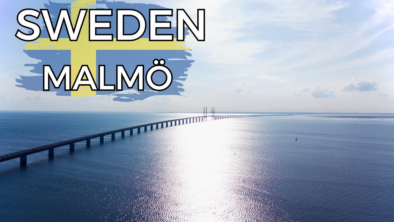Stunning Aerial Views of Malm&ouml;, Sweden | Drone Footage