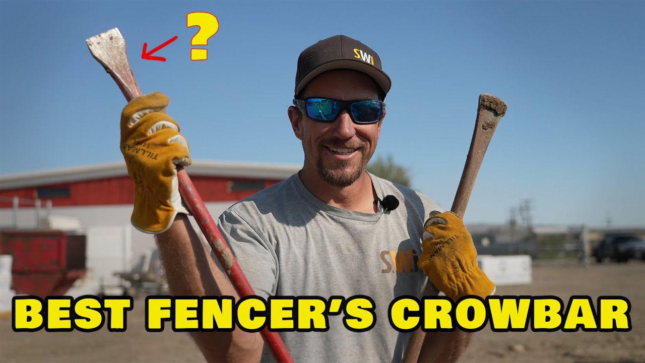 Which Fencer's Crowbar Is Best? Big Box Store VS Strainrite