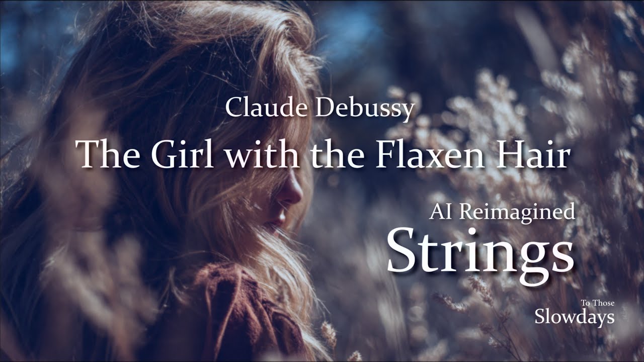 Claude Debussy – The Girl with the Flaxen Hair | AI Reimagined Strings (for Slowdays)