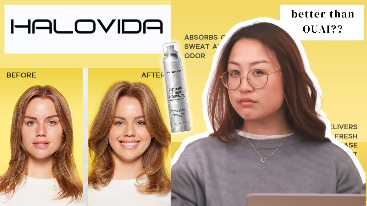 НЕСПЕКТАКЛЬНЫЙ ОТЗЫВ о сухом шампуне HALOVIDA *меня обманули??*