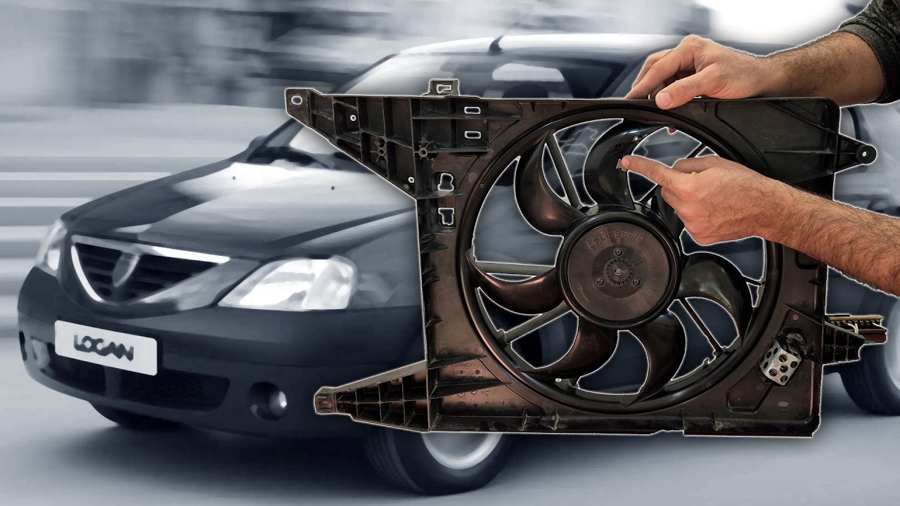 🚗 چطور پروانه فن خودرو را بالانس کنیم و لرزش آن را از بین ببریم؟ 🔧✨Balance a Car Radiator Fan
