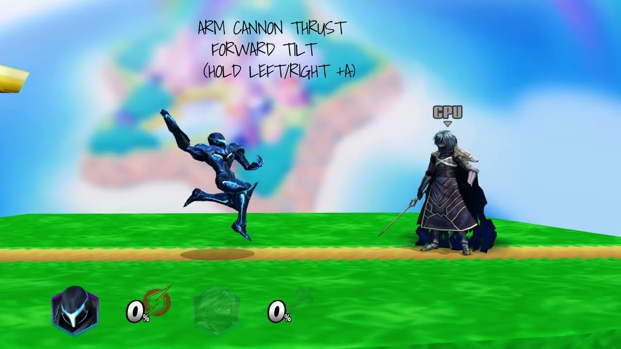 PROJECT M EX REMIX 0.95 B DARK SAMUS MOVESET SHOWCASE