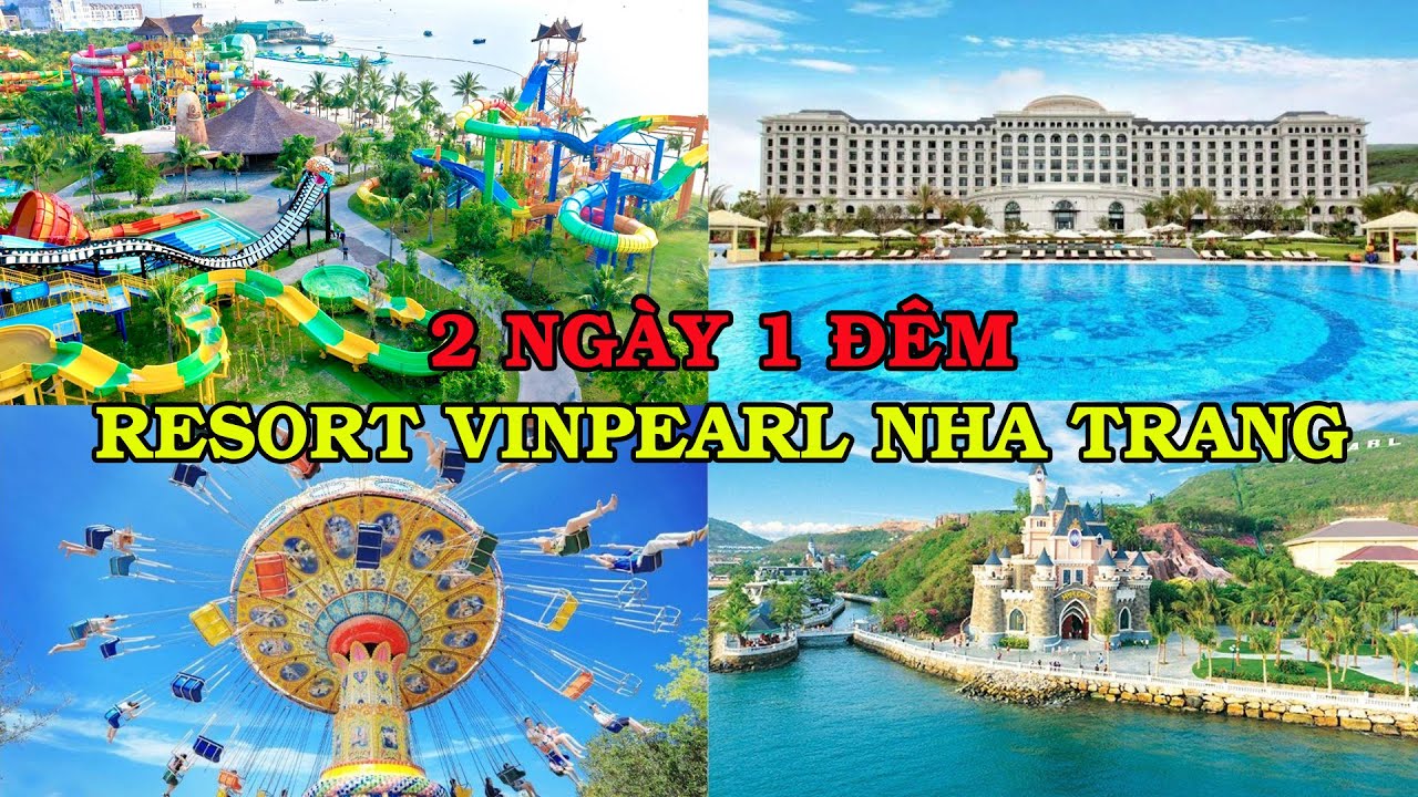 Ngày thứ 2 ở Resort Vinpearl Nha Trang | Tham quan Vườn thú | Các trò chơi ở Công viên nước.
