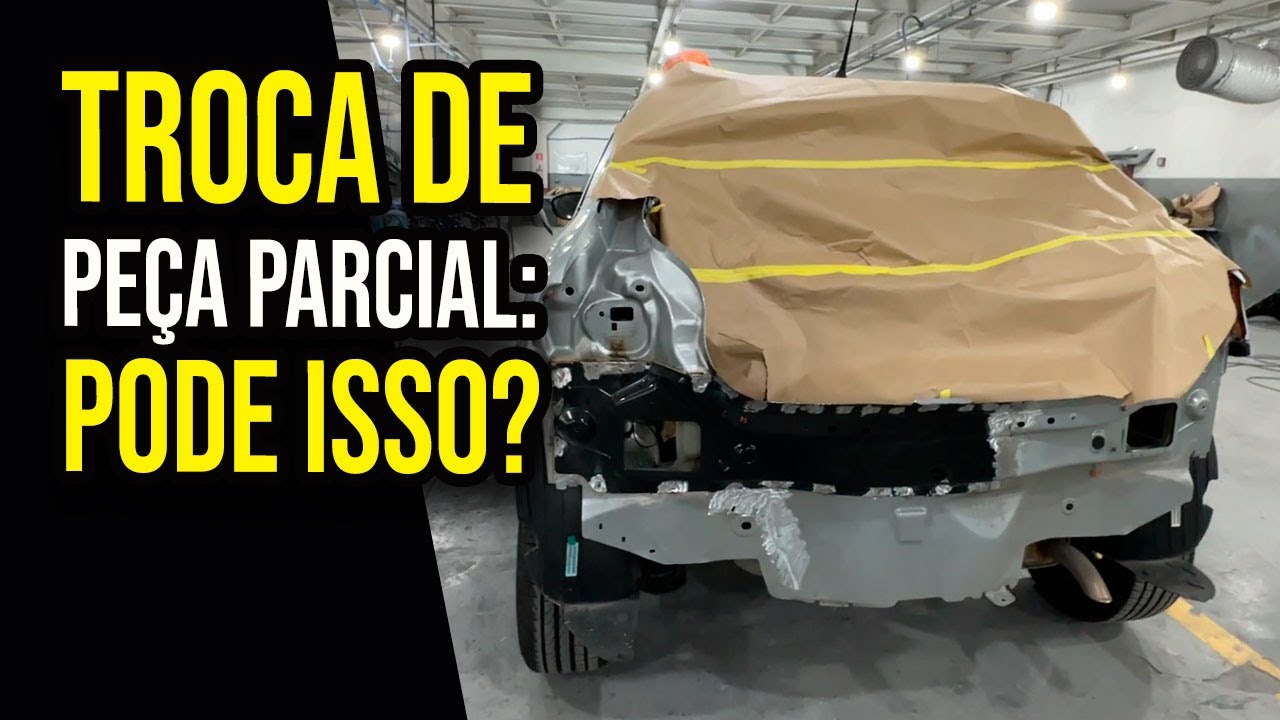 C4 CACTUS: pode fazer a troca parcial de uma peça na funilaria?