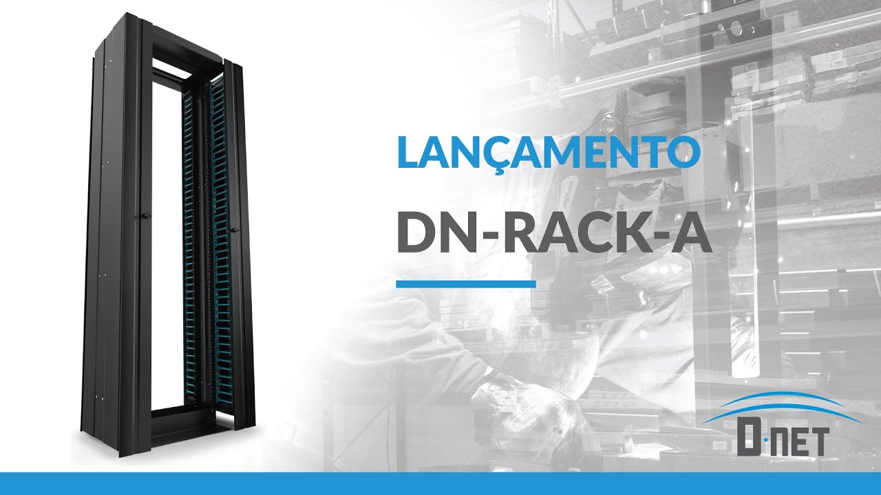 DN-RACK-A - Como montar um Rack Aberto HD D-Net
