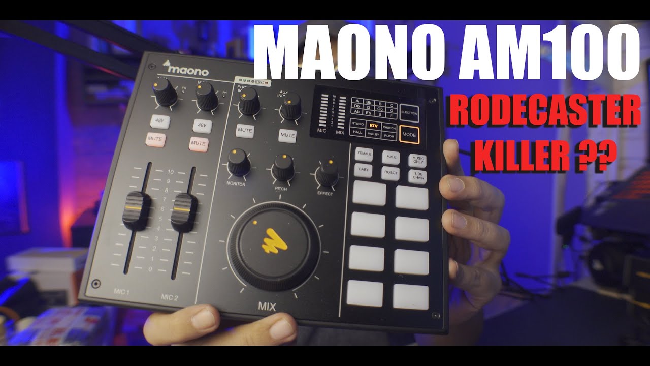 AUDIO INTERFACE murah (agak),review maonocaster am100