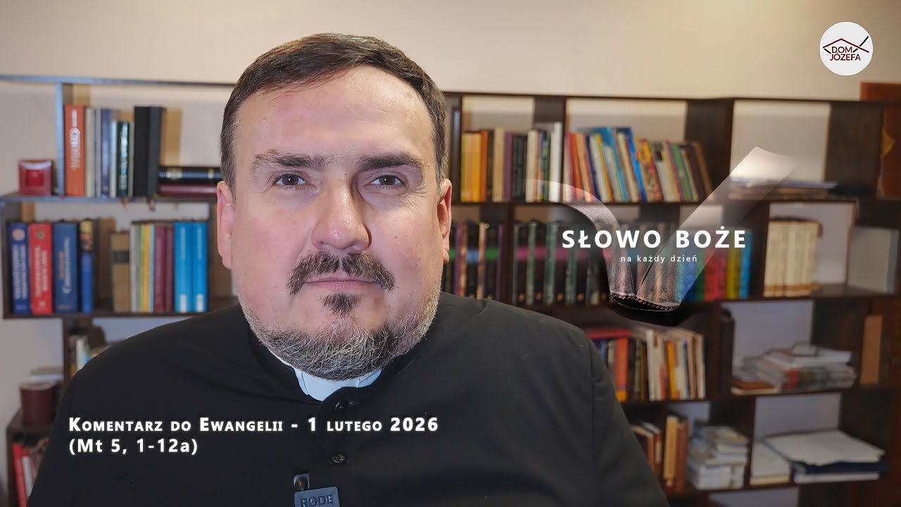 Komentarz do Ewangelii - 1 lutego 2026 (Mt 5, 1-12a)