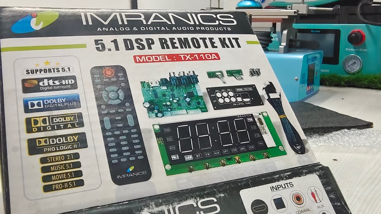 IMRANICS 5.1 REMOTE KIT UNBOXING 