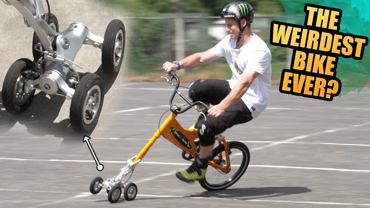 THIS BIKE HAS 5 WHEELS - THE WEIRDEST BIKE EVER?