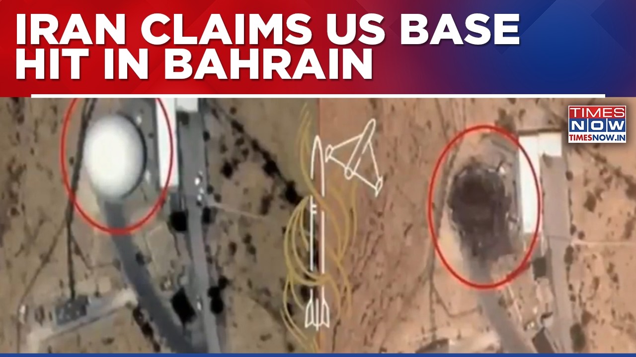 Iran Shares Satellite Images, Claims US Radar Installation In Bahrain Destroyed | Middle East War