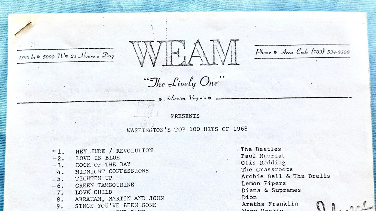 Vintage DC Radio The Joy Boys, Cerphe + Jingles