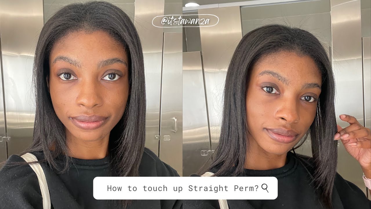 ♡ 𝓊𝓅𝒹𝒶𝓉𝑒 ° ⊹ how to touch up Japanese Straight Perm 𝕡𝕒𝕣𝕥 𝟚